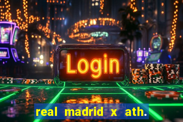 real madrid x ath. bilbao palpite